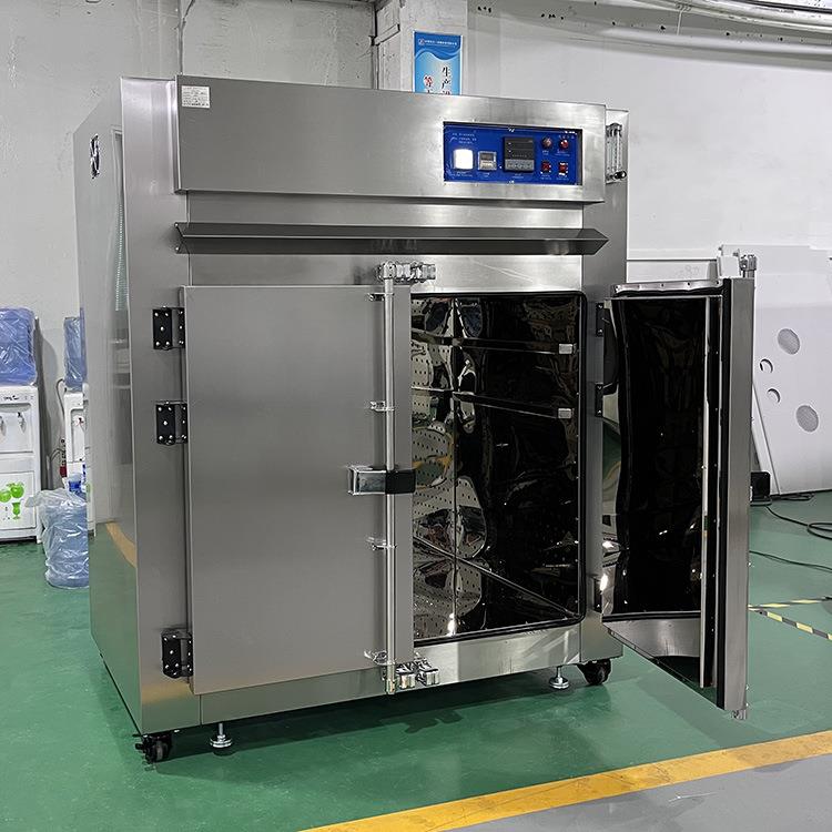 304不锈钢烤箱 智能控温工业烤箱热风循环烤箱双开门立式工业烤箱 - 图2