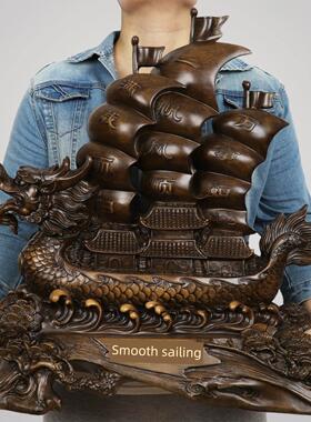 风帆招财饰品，家居装饰，工艺品，商店，客厅，办公室，乔迁及开