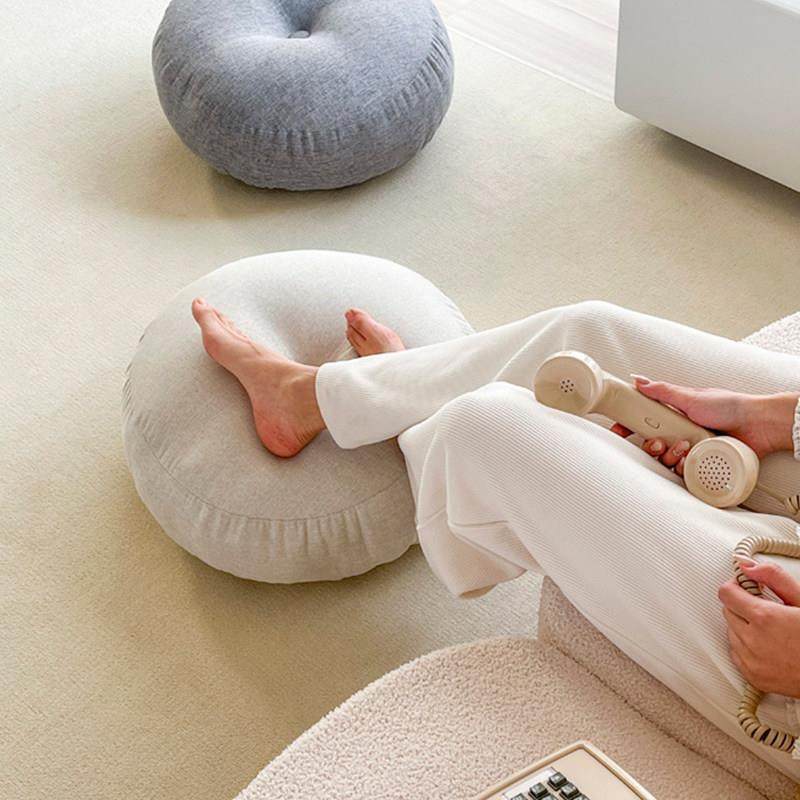 亚麻感 蒲团坐垫地上看书家用懒人榻榻米飘窗台地毯打坐冥想垫子,淘宝优惠券,粉丝福利购,淘宝优惠卷