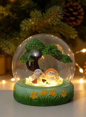 放轻松工位小夜灯摆件桌面装饰品