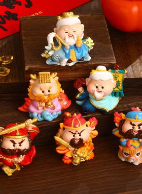 国潮小神仙摆件桌面装饰品