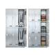 304 stainless steel locker dust-free purification workshop wardrobe gym storage cabinet bathroom storage cabinet manufacturer