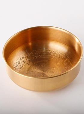 金萨文化 慧宝铜烟供盘药供施食火供盆焦烟香炉食子香烟供粉施