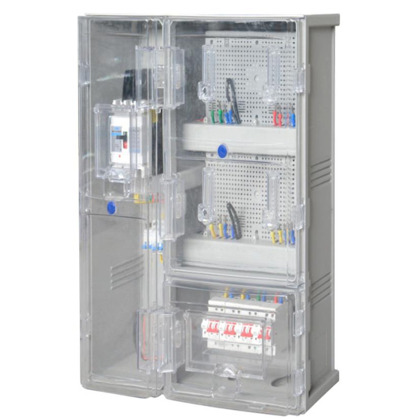 单相四表南网费控电能计量箱PC+ABS新款透明电表箱南网新标准 - 图1