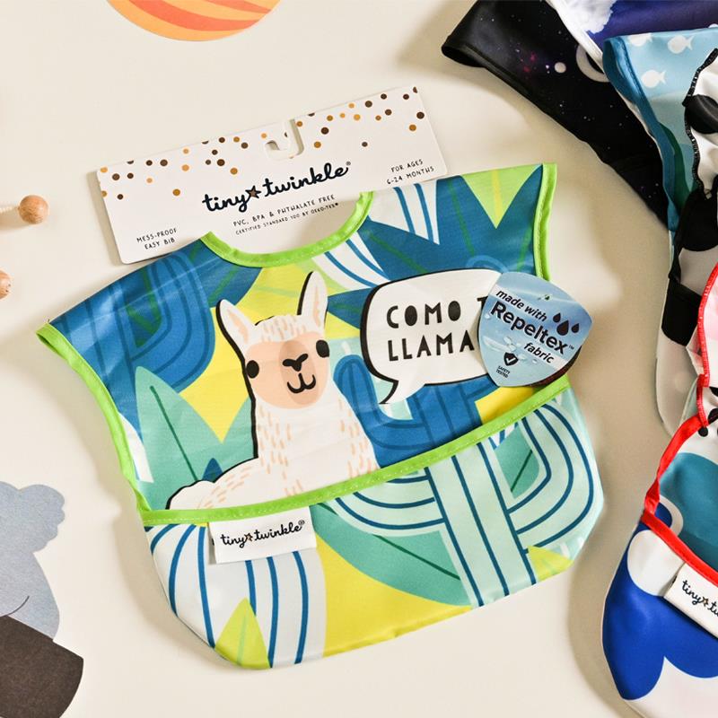 Tiny twinkle baby eating bib children's rice bag baby bib feeding waterproof rice bag super soft