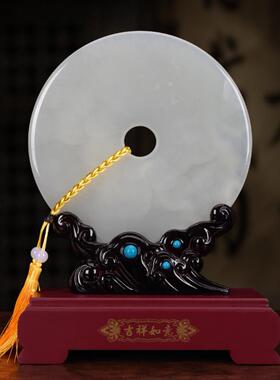 采购产品天然蓝宝石大安全扣饰品，商务礼品，家庭入口大厅，古架