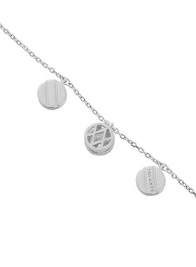 ARTE艾尔蒂银镀铑扭纹手链