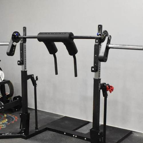 深蹲杠铃杆U型深蹲举重杆辅助器奥杆50mm孔径运动商用2.2深蹲杆 - 图1