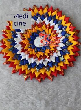 藏式 磕头垫 莲花垫 拜垫. 手工坐垫 作揖垫子. 拜佛垫 民族风