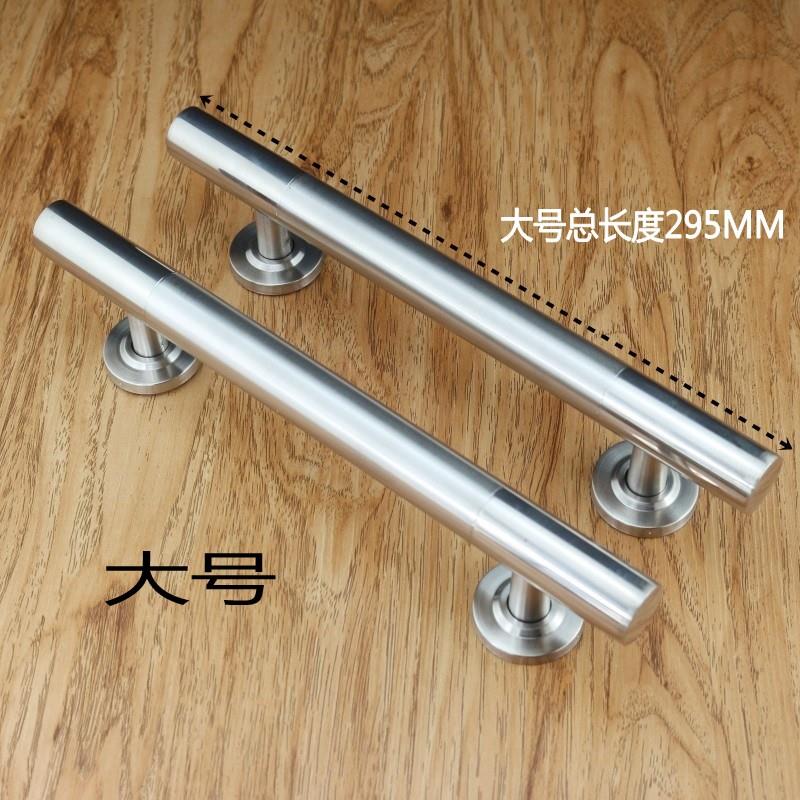 木门拉手不锈钢明装拉手大门房门木门对开门拉手简约不锈钢门把手 - 图1