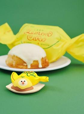 水果柠檬汽水猫树脂公仔小摆件日式猫ZAKKA