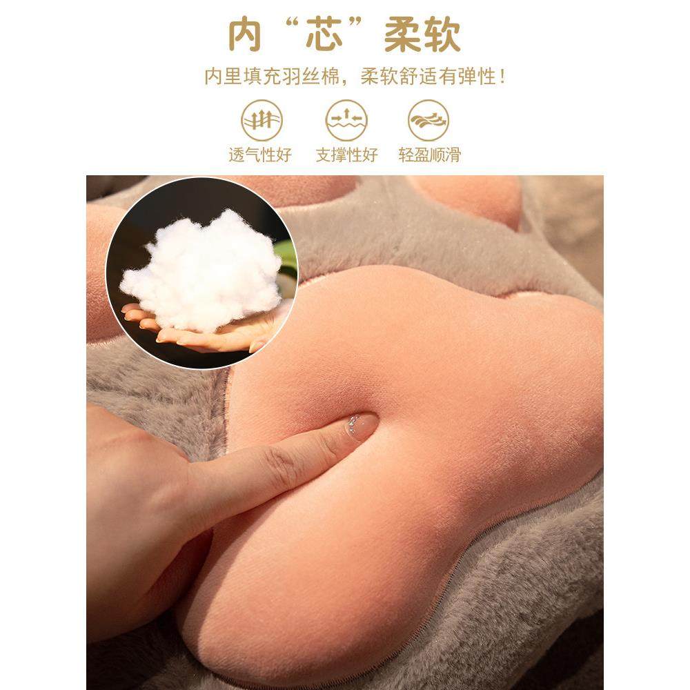 猫爪抱枕被子两用办公室午睡枕头空调毯子二合一午休靠枕车载加厚,淘宝优惠券,粉丝福利购,淘宝优惠卷