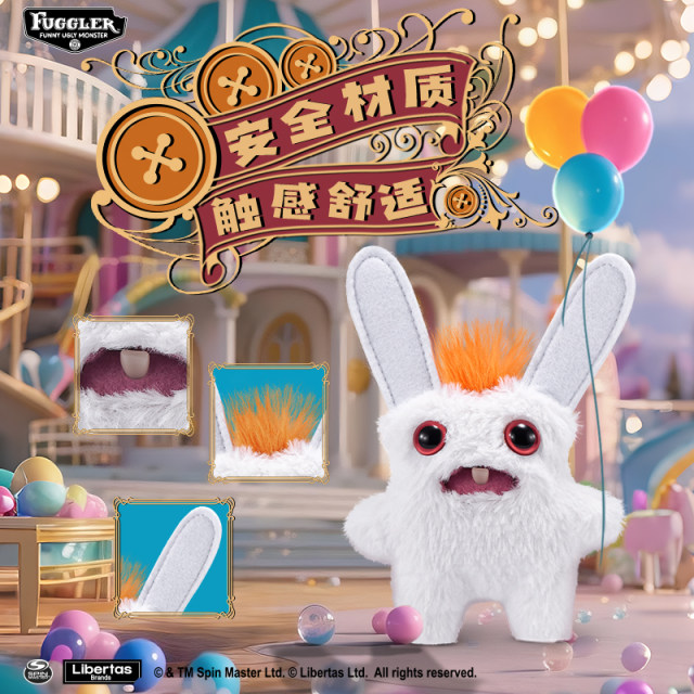 Fuggler Official Genuine Cute Tooth Monster Cute Tooth Monster Ugly Funny Mini Doll Baby Plush Doll