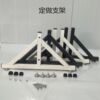 Hole board shelf storage rack wall mobile phone accessories jewelry display rack universal hole board bracket tool rack