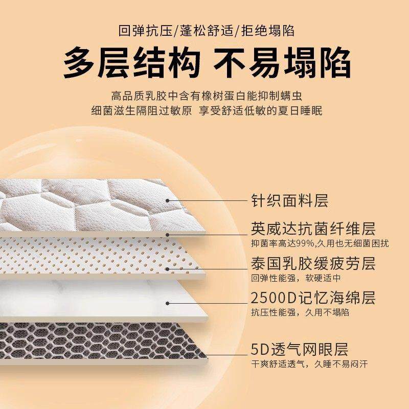 德国FZY床垫家用卧室乳胶棉遮盖物软垫宿舍学生榻榻米海绵褥垫子,淘宝优惠券,粉丝福利购,淘宝优惠卷