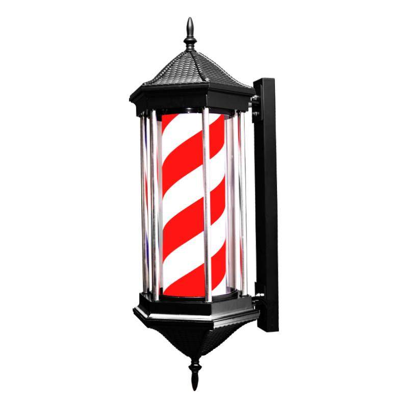 美发转灯理发店LED圆形广告转灯壁挂复古发廊灯箱户外挂墙防水1,淘宝优惠券,粉丝福利购,淘宝优惠卷