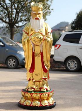 厂家直销树脂佛像1米3 闵公道明贴金彩绘寺庙明公道明地藏王弟子