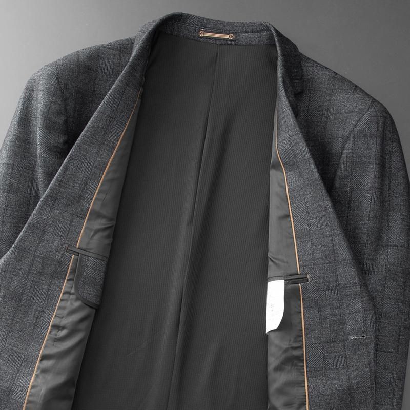 加肥加大胖子商务西服男春秋两粒扣男士单西上衣大码男装西装外套,淘宝优惠券,粉丝福利购,淘宝优惠卷