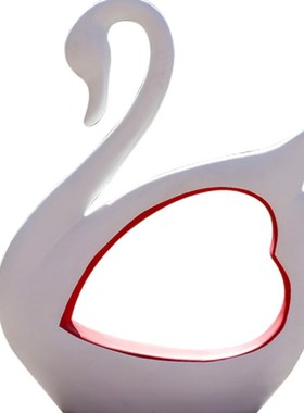 玻璃钢法式天鹅雕塑户外酒店大堂喷泉水池艺术品小区装饰落地摆件