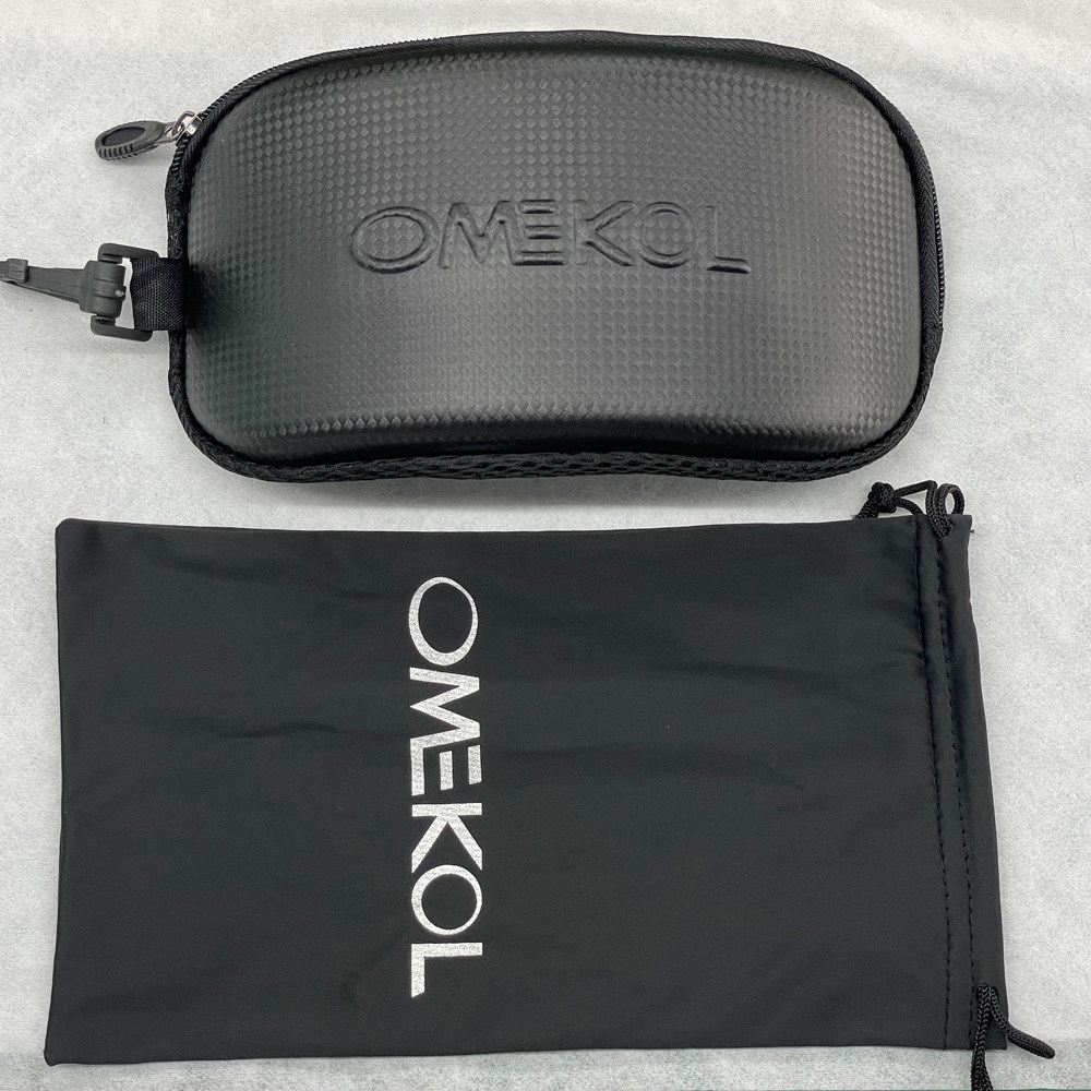 OMEKOL新款双层防雾滑雪镜户外护目镜风镜男女通用可卡近视眼镜