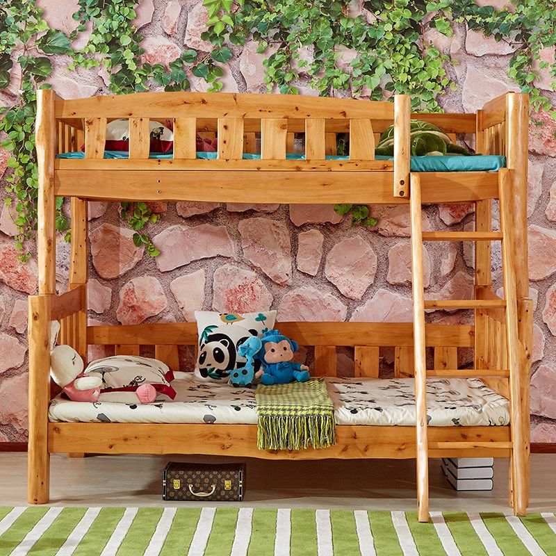 实木家居上下床柏木子母床儿童层床上下铺低床香柏木家具,淘宝优惠券,粉丝福利购,淘宝优惠卷