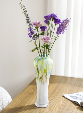 新中式绿野仙踪复古花瓶摆件