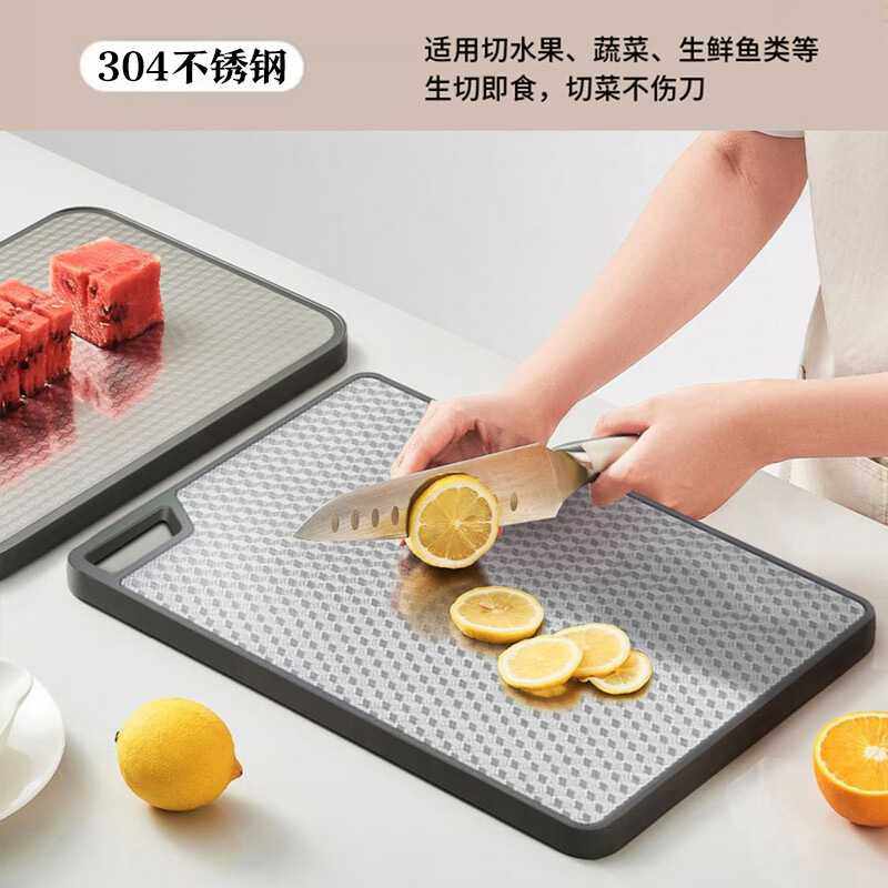 家用水槽专用卡位切菜板嵌入式水槽304不锈钢砧板350款355款360款,淘宝优惠券,粉丝福利购,淘宝优惠卷