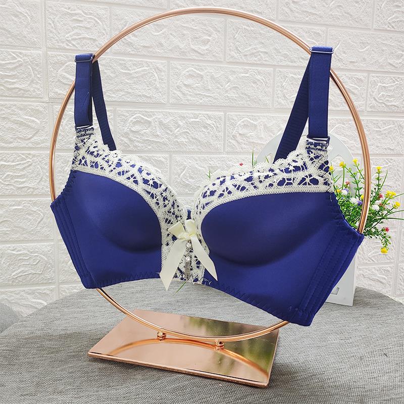 金属内衣展示架 文胸内裤圆形陈列架 内衣店小型玫瑰金挂胸罩货架 - 图2