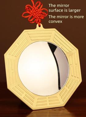 纯铜八卦镜凸镜生肖铜镜入户大门口窗户凸面镜门对门对路家用挂件