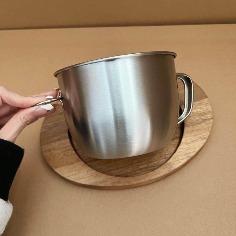 泡面碗带手柄304不锈钢带盖家用宿舍学生拌饭食品级大容量快餐杯,淘宝优惠券,粉丝福利购,淘宝优惠卷