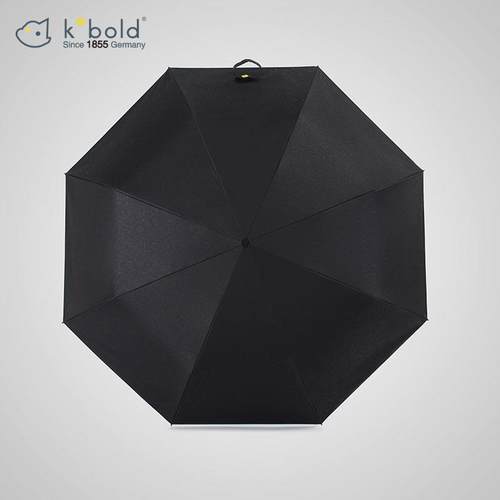 德国kobold双层加厚黑胶伞遮阳防晒防紫外线向日葵三折女士晴雨伞 - 图1