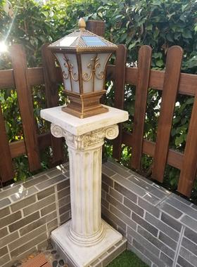 欧洲罗马柱覆古怀旧婚礼道路指南落地式装饰摆件户外庭院花盆底座