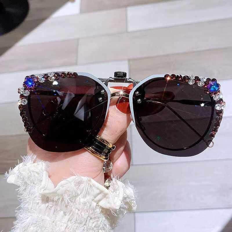 墨镜夹片开车带钻太阳镜偏光镜片夹片式近视眼镜专用日夜两用女潮,淘宝优惠券,粉丝福利购,淘宝优惠卷