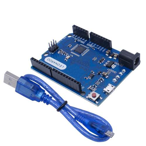 Leonardo R3单片机开发板ATMEGA32U4官方版本带数据线兼容Arduino - 图0