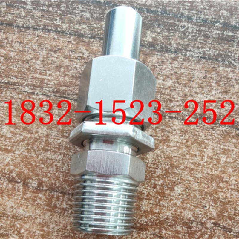 304不锈钢对焊式直通螺纹终端接头外螺z纹活接头ZG3/4-16 18 20 2 - 图0