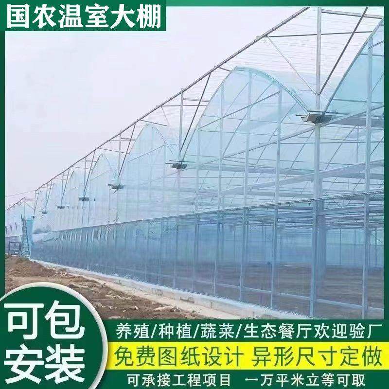 大棚骨架钢管温室定制养殖大棚蔬菜大棚连身连栋种植棚热浸镀锌全,淘宝优惠券,粉丝福利购,淘宝优惠卷
