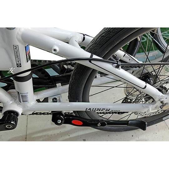 14/16/20/26 inch electric vehicle middle hole foot support middle bracket small wheel folding bicycle adjustable aluminum support ladder