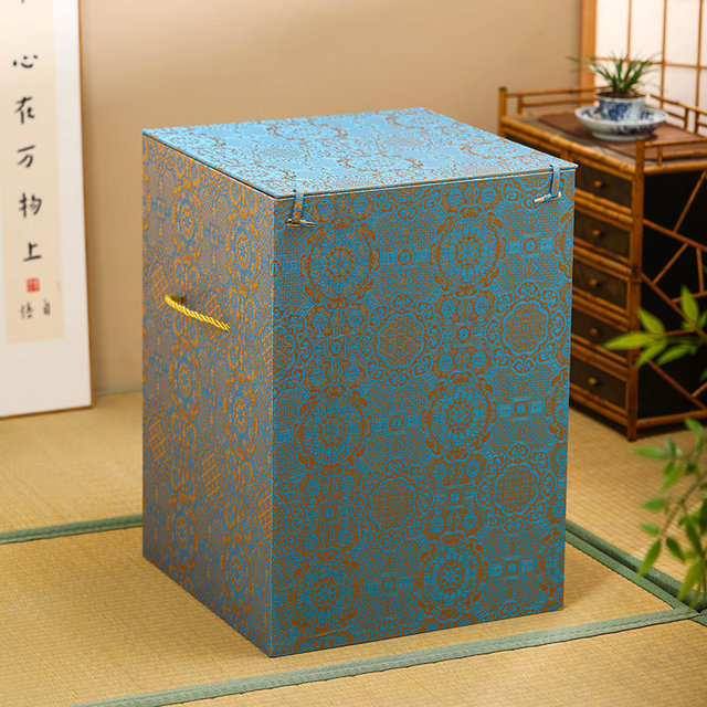 Multi-specification vase packaging box high quality brocade box