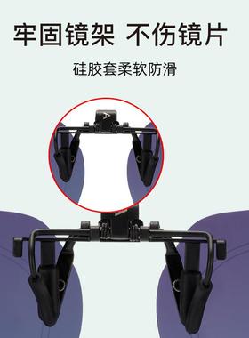 派丽蒙新款近视眼镜太阳眼镜夹片女士开车专用偏光抗UV太阳眼镜夹