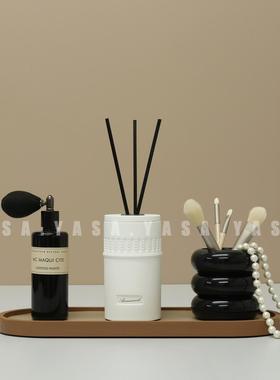 YASA【梳妆组合】样板房衣帽间梳妆台软装展示中古风摆件气囊香薰