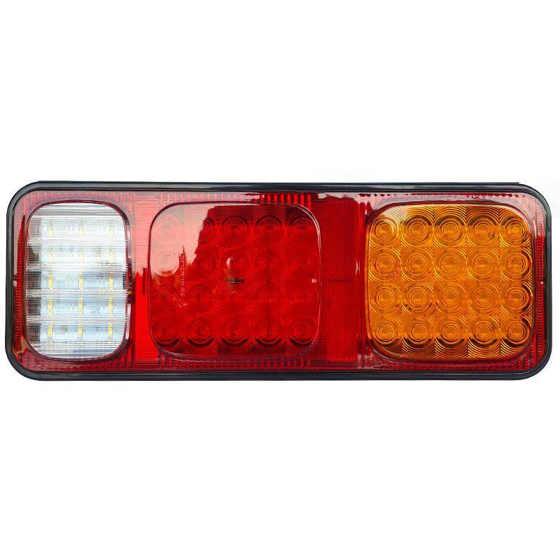 实力多货车半挂车后尾灯24V巨能王LED尾灯带支架改装通用型高亮款,淘宝优惠券,粉丝福利购,淘宝优惠卷