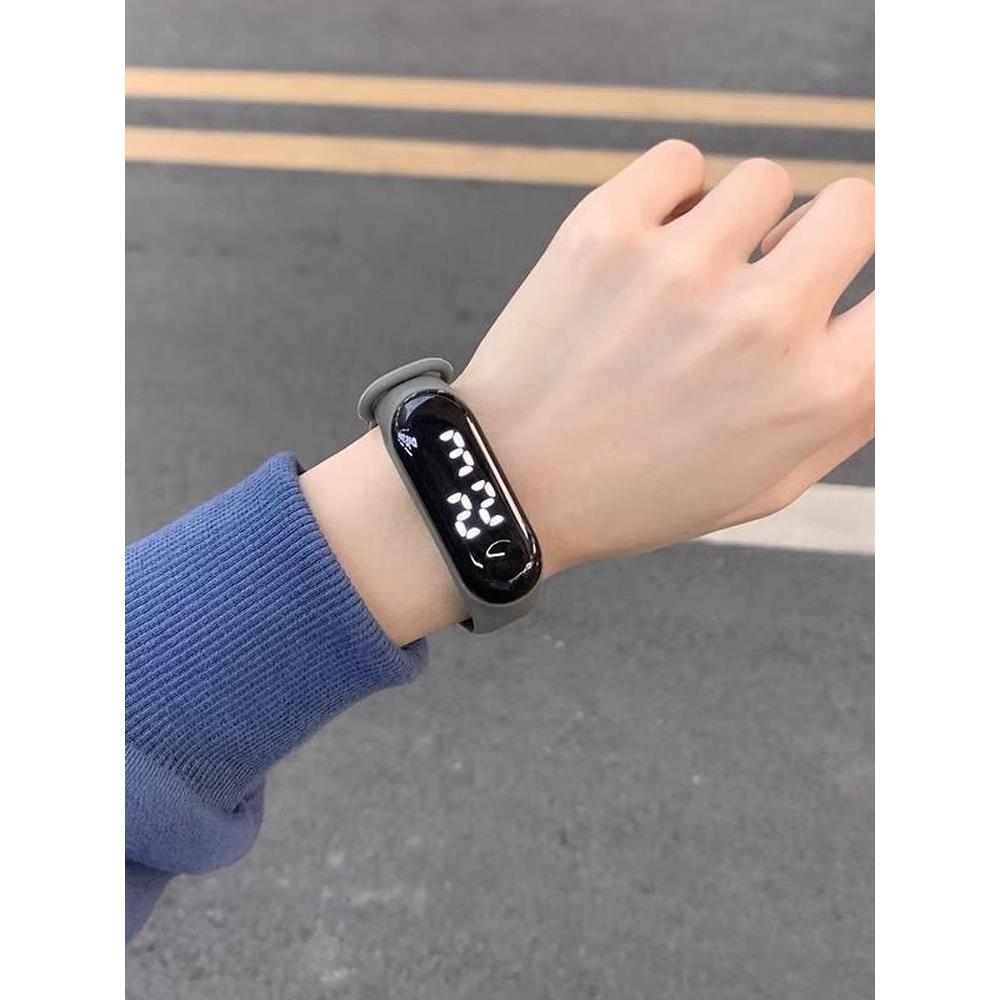 2025新款手表女款学生初高中儿童高颜值男简约气质韩版潮流电子表 - 图3