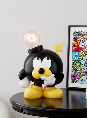 创意趣味LED灯桌面摆件台灯床头卧室装饰品耶诞节送朋友生日礼物