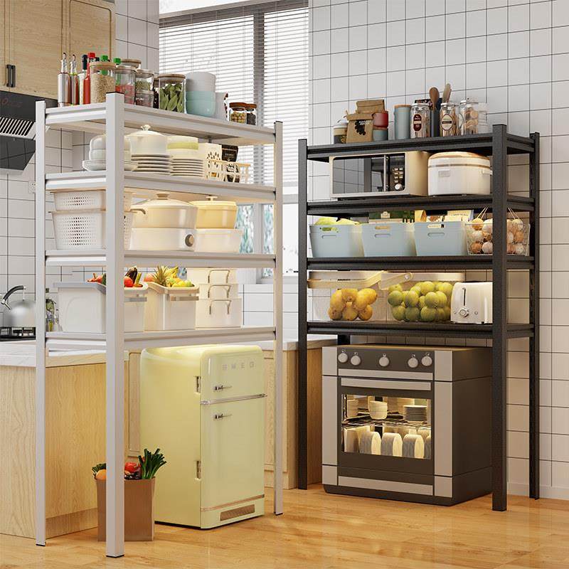厨房多功能置物架落地多层微波炉烤箱置物架家用碗碟锅具收纳层架,淘宝优惠券,粉丝福利购,淘宝优惠卷