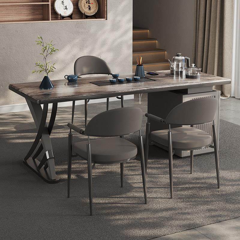 轻奢板岩茶几椅组合现代简约家居客厅阳台办公室高端极简茶几,淘宝优惠券,粉丝福利购,淘宝优惠卷