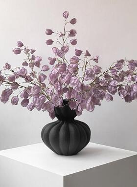 态生活 ins侘寂风玄关摆件家居电视柜样板间艺术个性装饰花瓶摆设