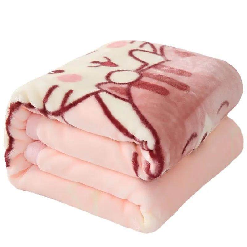 儿童盖毯新生婴儿毛毯双层云毯宝宝春秋冬午睡抱被幼儿园被子,淘宝优惠券,粉丝福利购,淘宝优惠卷