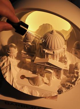 几度灰幻境礼堂新婚装饰品夜灯香薰摆件新娘闺蜜结订婚送新人礼物