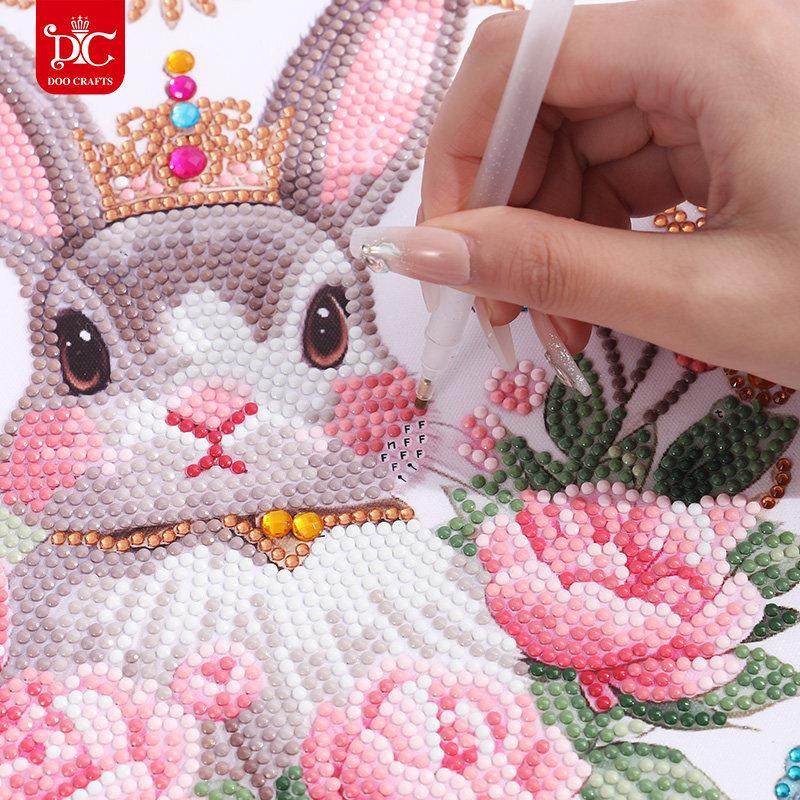 蒂彩DC钻石画水晶卡通装饰摆件儿童2025年新款客厅手工diy十字绣,淘宝优惠券,粉丝福利购,淘宝优惠卷