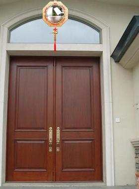 路冲大门对尖角墙角壁刀电线杆八卦镜凸镜门口化解窗户纯铜反光镜